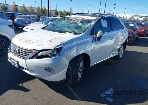 2013 Lexus Rx 350 из США, поврежденный, VIN 2T2ZK1BA9DC099731